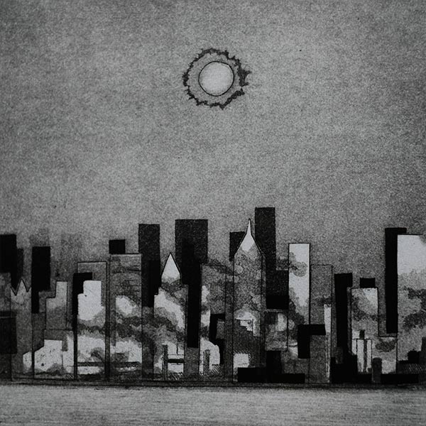 「マンハッタン」リトグラフ Sanami Maeda