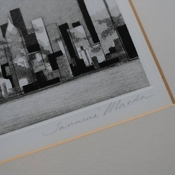 「マンハッタン」リトグラフ Sanami Maeda