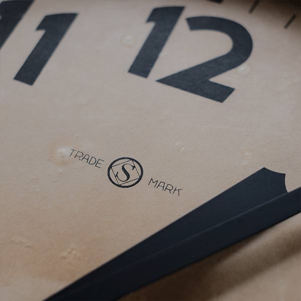 Early Showa era SEIKOSHA wall clock with battery-operated quartz movement replaced