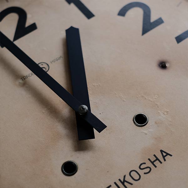 Early Showa era SEIKOSHA wall clock with battery-operated quartz movement replaced