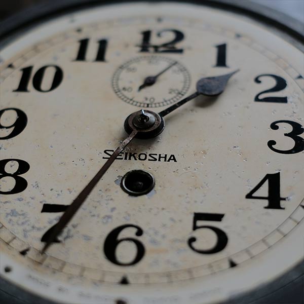 SEIKOSHA hand-wound wall clock