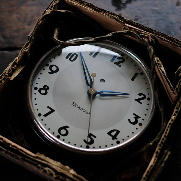 SEIKOSHA electric clock (deadstock)