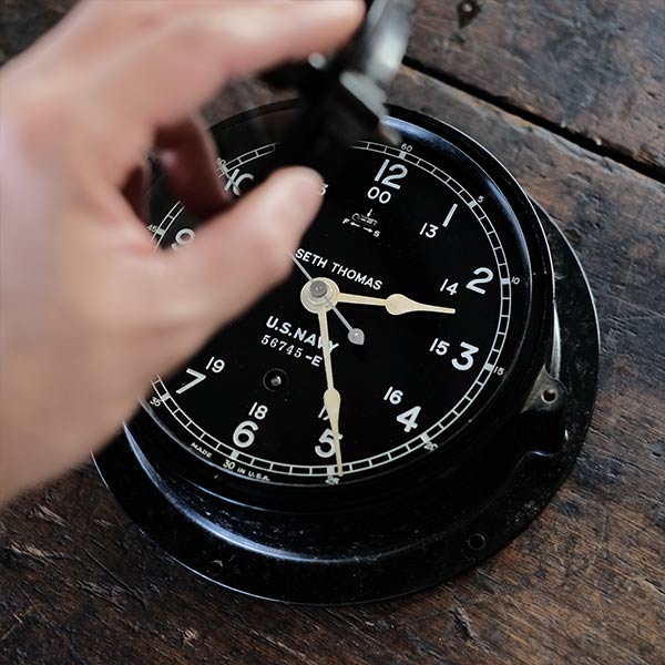 SETH THOMAS USNAVY Hand-wound Marine Watch