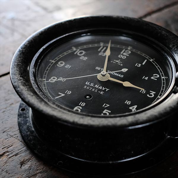 SETH THOMAS USNAVY Hand-wound Marine Watch