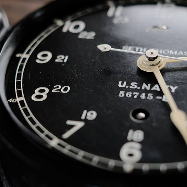 SETH THOMAS USNAVY Hand-wound Marine Watch