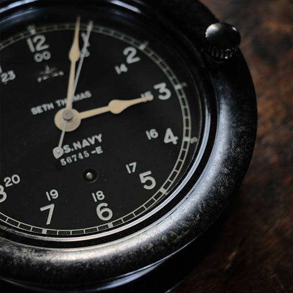 SETH THOMAS USNAVY Hand-wound Marine Watch