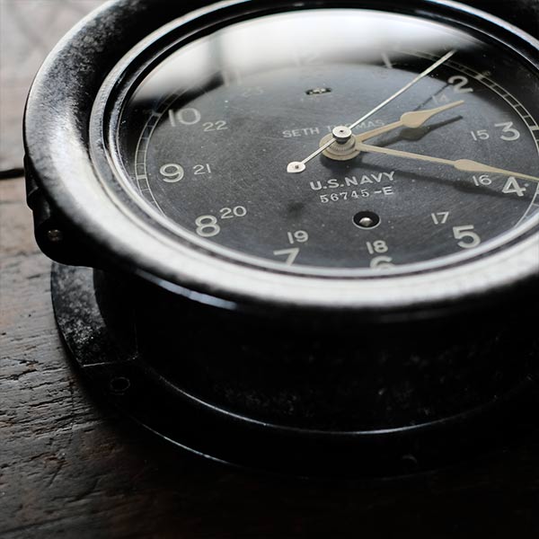 SETH THOMAS USNAVY Hand-wound Marine Watch