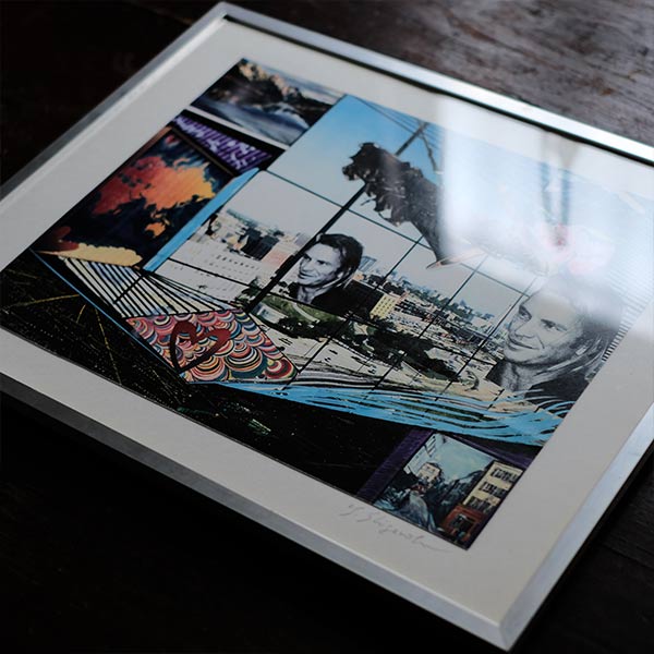 「Sting(スティング)」コラージュ作品 重延瓔子