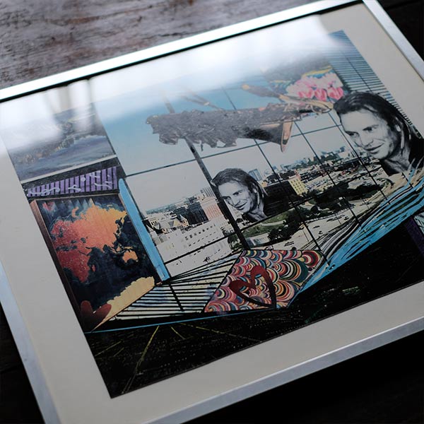 「Sting(スティング)」コラージュ作品 重延瓔子