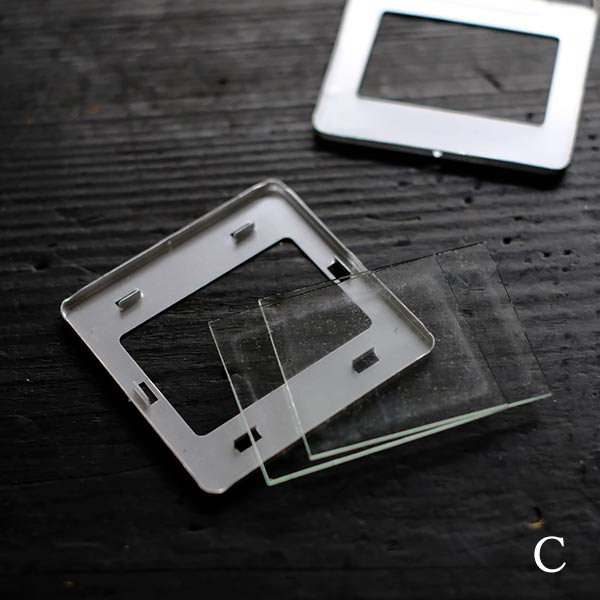 Aluminum slide mount 35mm