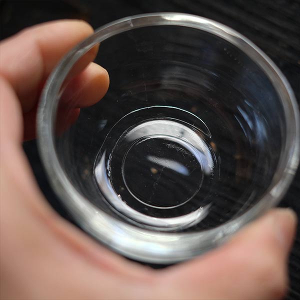 small glass dome