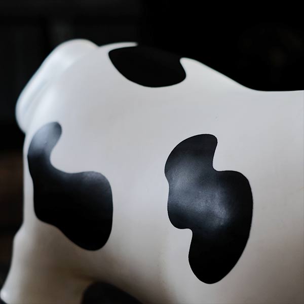 Soft vinyl cow
