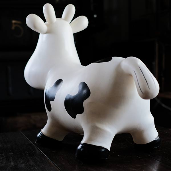 Soft vinyl cow