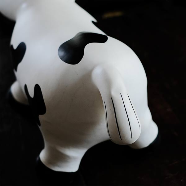 Soft vinyl cow