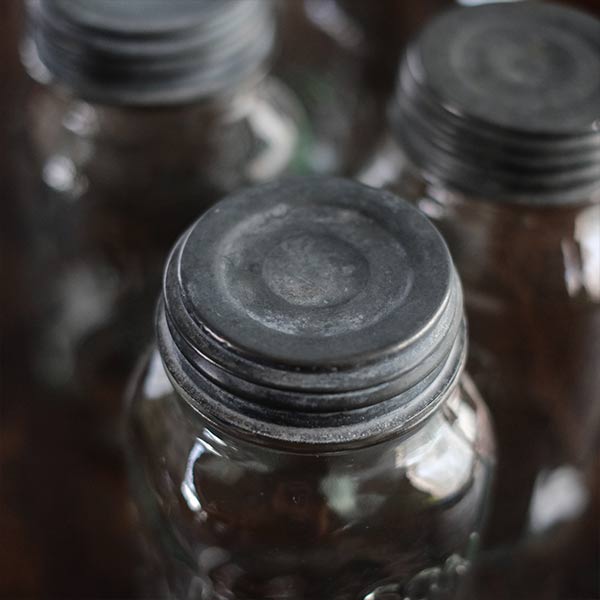 Five Point Star Mason Jar 32oz 1970年代