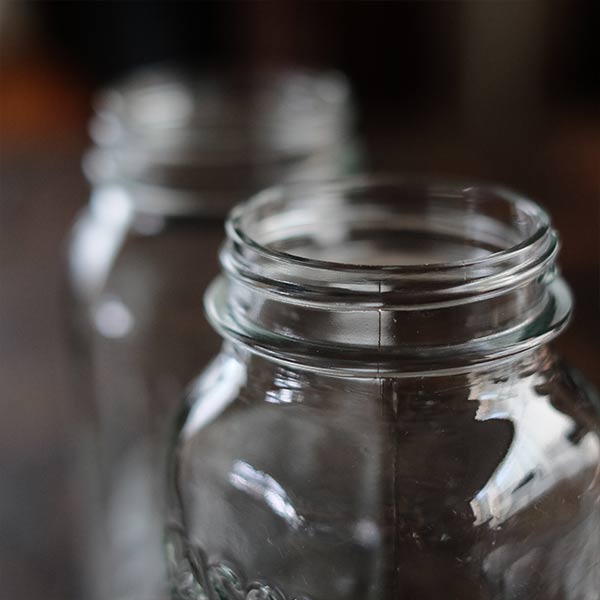 Five Point Star Mason Jar 32oz 1970年代