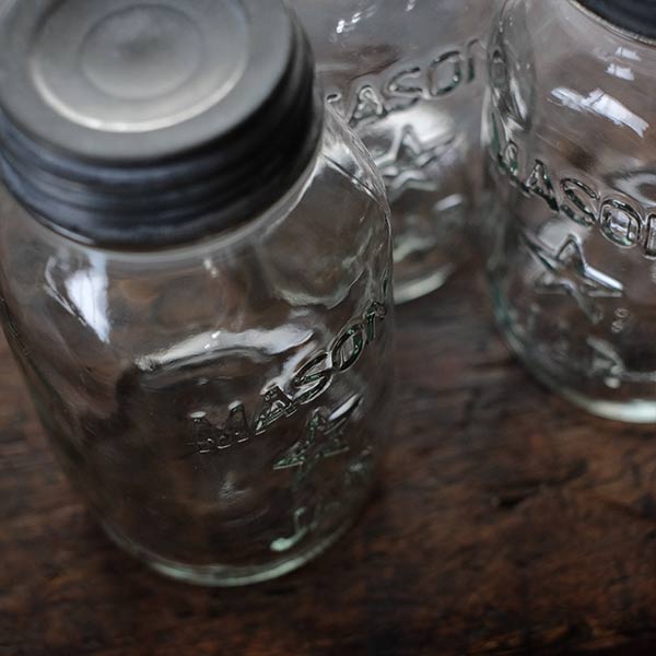 Five Point Star Mason Jar 32oz 1970年代