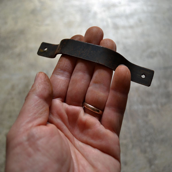 Rusty steel handle (S size)