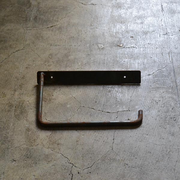 Rusty steel paper holder (medium size)