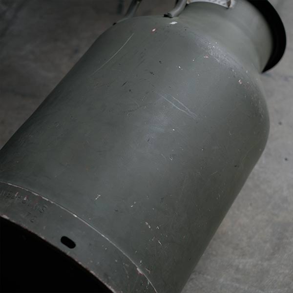 スウェーデン軍 ミルク缶