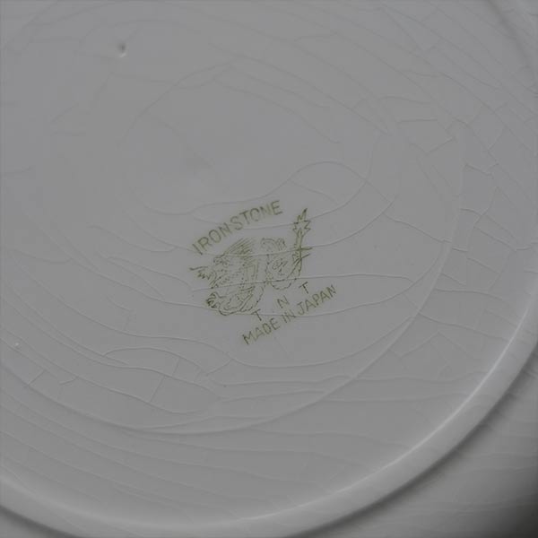 TNT IRONSTONE Large Plate φ23cm