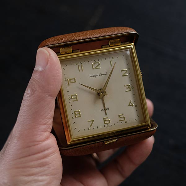 TOKYO CLOCK 手巻き式トラベルクロック