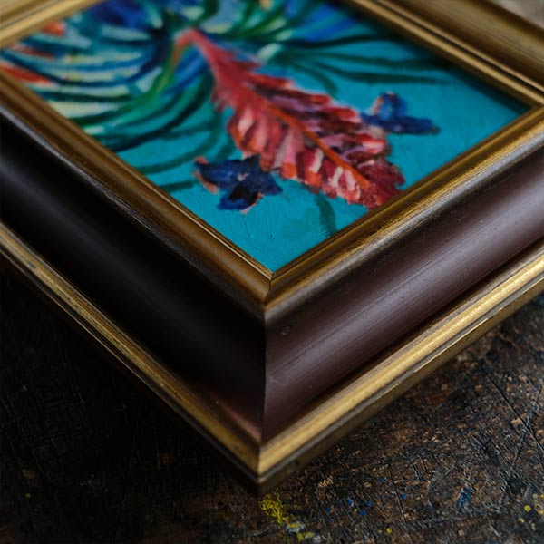Oil painting "Tropical Flowers"