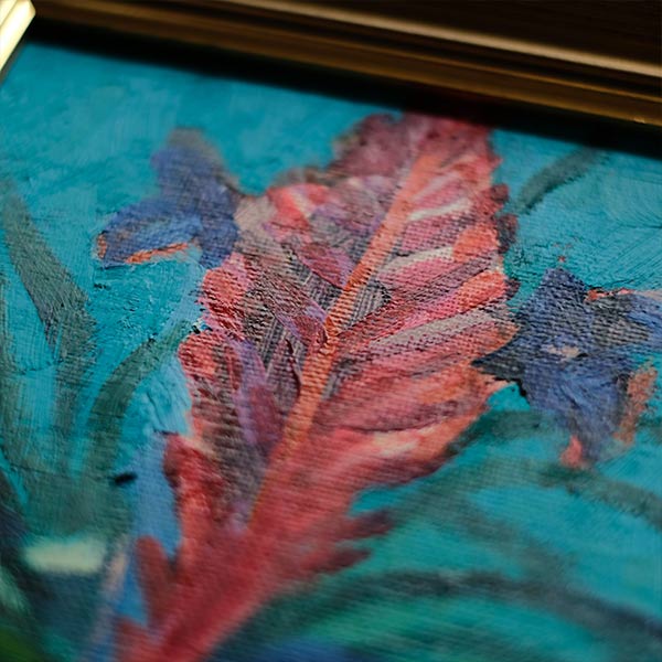 Oil painting "Tropical Flowers"
