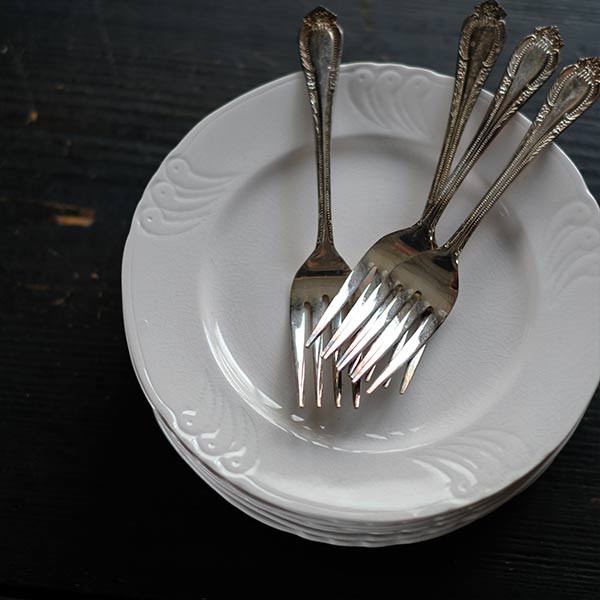 Anonymous hard ceramic dessert plate, φ16.5cm
