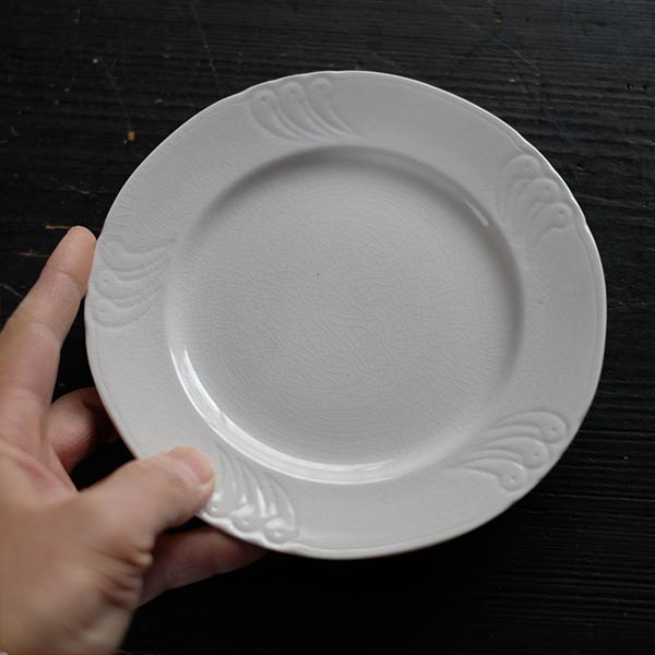 Anonymous hard ceramic dessert plate, φ16.5cm