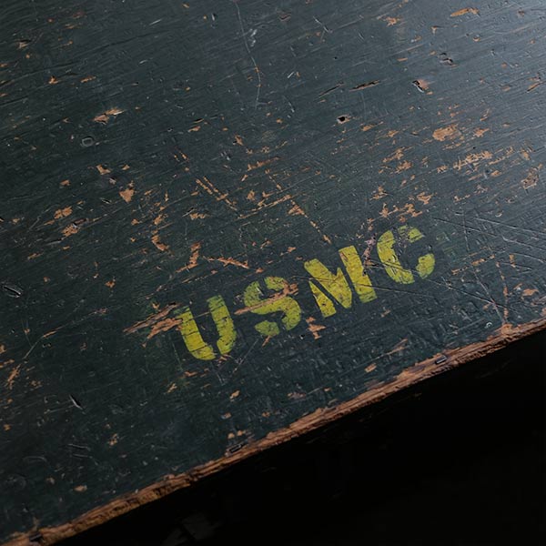 USMC ウッドトランク