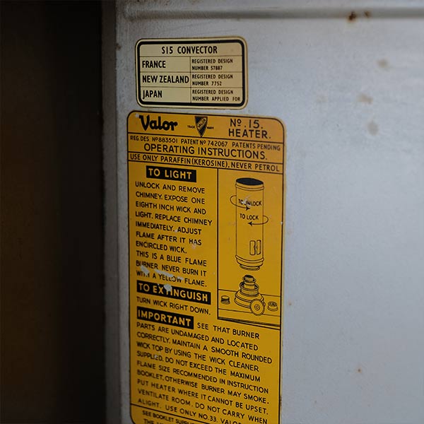 VALOR No. 15 Two-Barrel Stove (1970s)