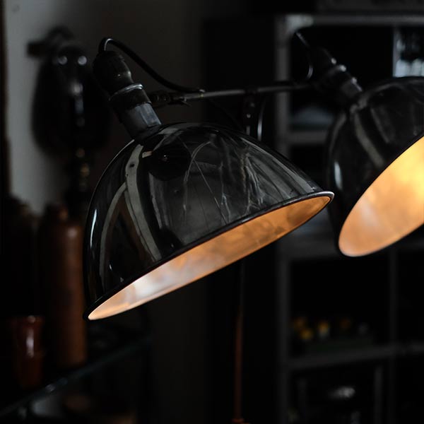 James H. Smith & Sons Two-Light Stand Lamp (Floor Lamp)