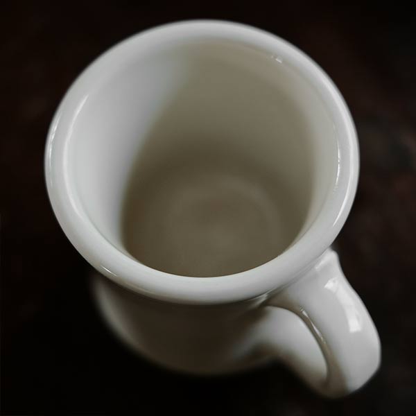 Victor Mug White (Late Model)