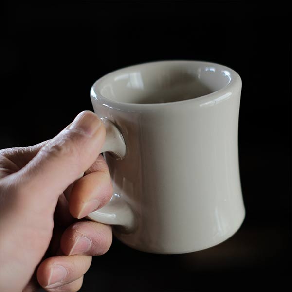 Victor Mug White (Late Model)