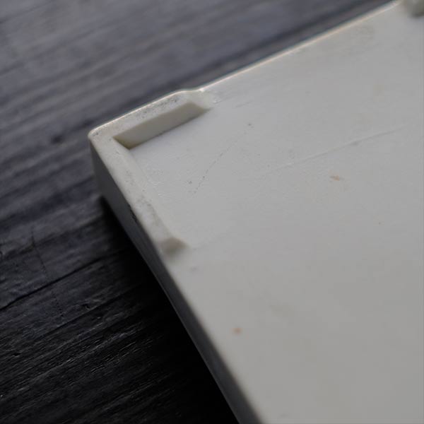 White porcelain water basin