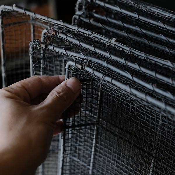 dried fish net