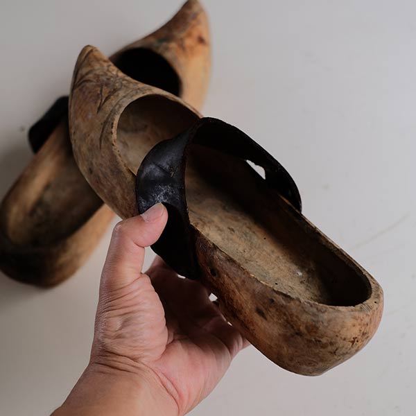 French wooden shoes