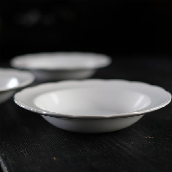 Yamasho Ceramics IRONSTONE Deep Plate φ18cm