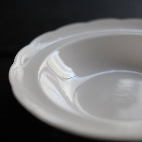 Yamasho Ceramics IRONSTONE Deep Plate φ18cm