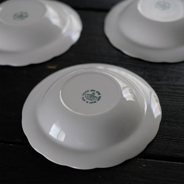Yamasho Ceramics IRONSTONE Deep Plate φ18cm