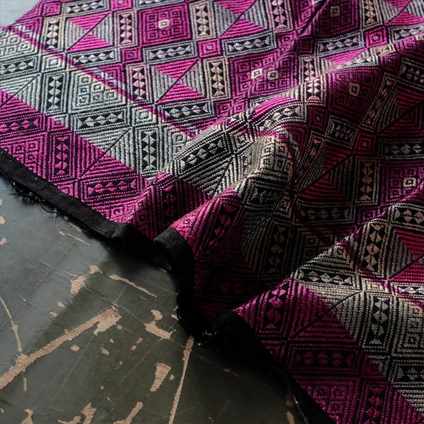 Yi ethnic blanket from the early 1900s