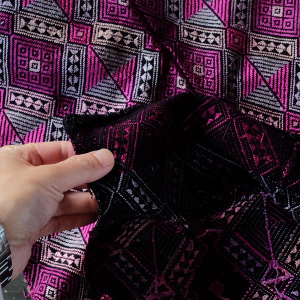 Yi ethnic blanket from the early 1900s