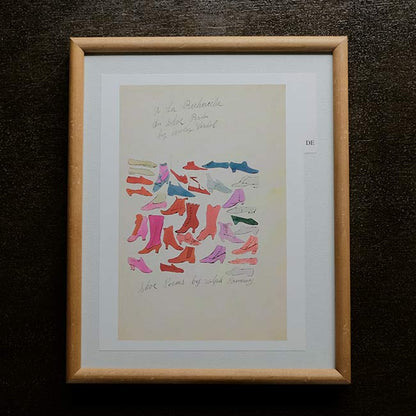 「À la recherche du shoe perdu」Andy Warhol