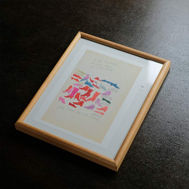 「À la recherche du shoe perdu」Andy Warhol