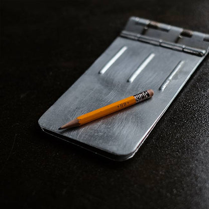 アルミ製メモホルダー