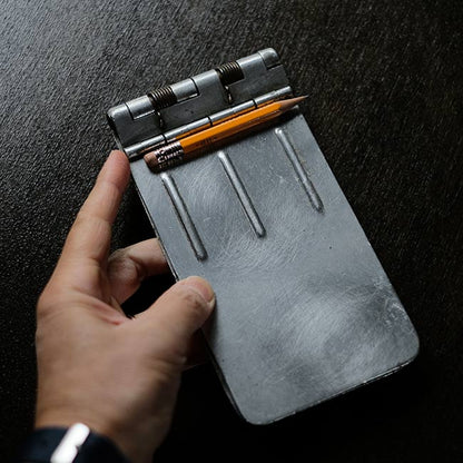 アルミ製メモホルダー