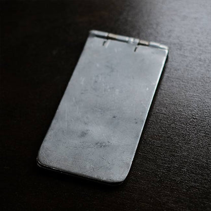 アルミ製メモホルダー