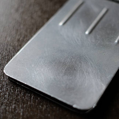 アルミ製メモホルダー