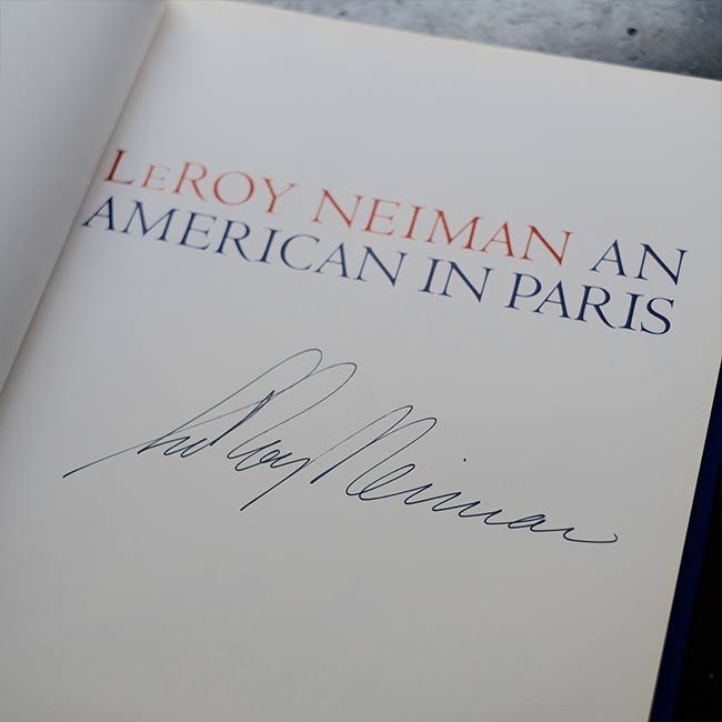 LeROY NEIMAN AN AMERICAN IN PARIS